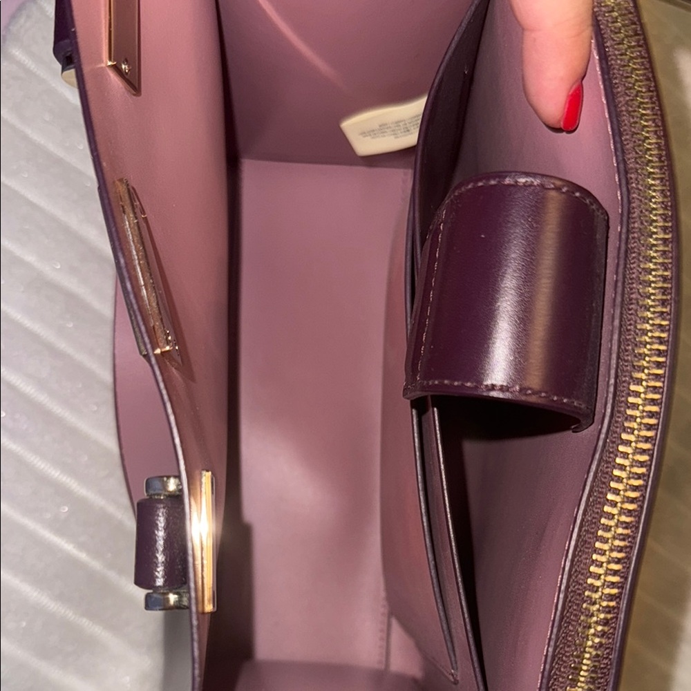 Kate Spade Deep Purple/Pink Crossbody Bag with Removable Strap - Picture 3 of 7